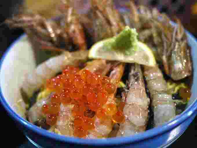 モサエビの料理