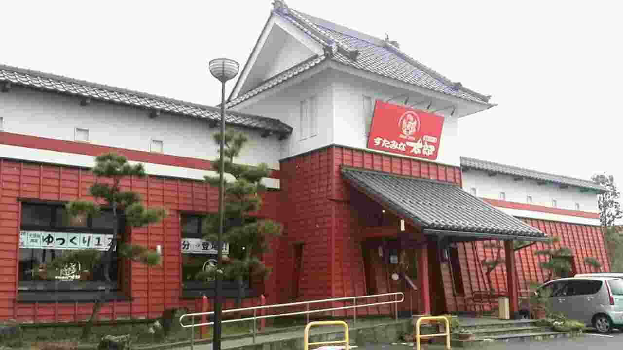 焼き肉太郎須坂インター店の入り口