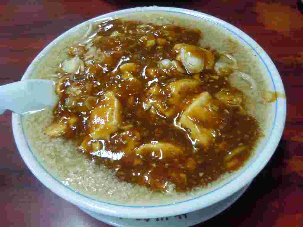 杭州飯店の麻婆麺