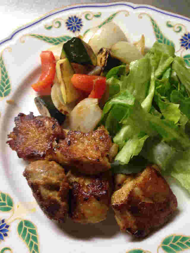 カレー風味グリルチキン
