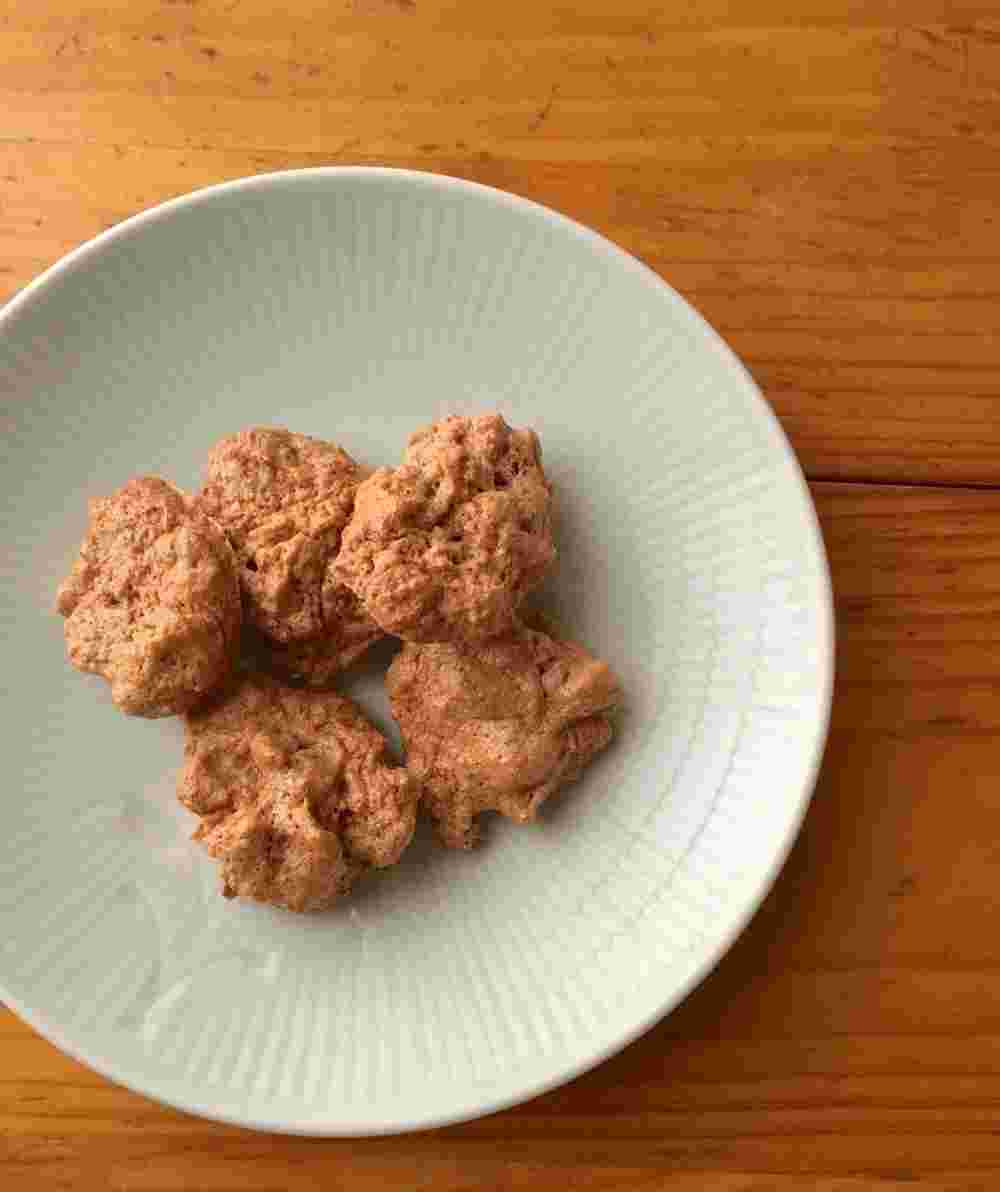 メレンゲを使ったくるみクッキー