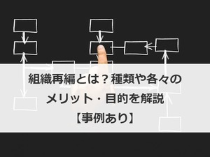 組織再編とは？種類や各々のメリット・目的を解説【事例あり】 | M&A・事業承継ならM&A総合研究所
