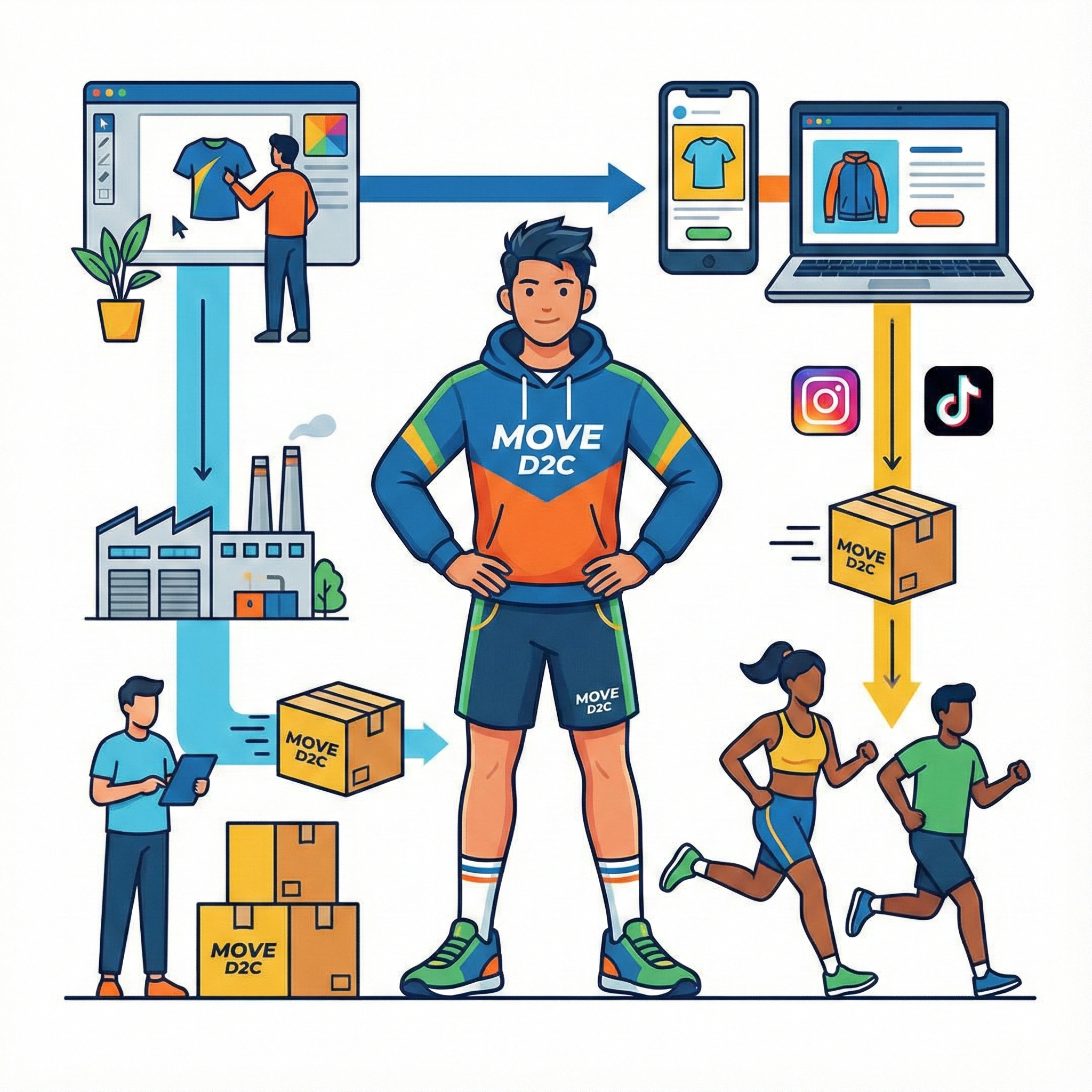 【米国】 アスリート向けD2Cアパレル/売上15億円規模