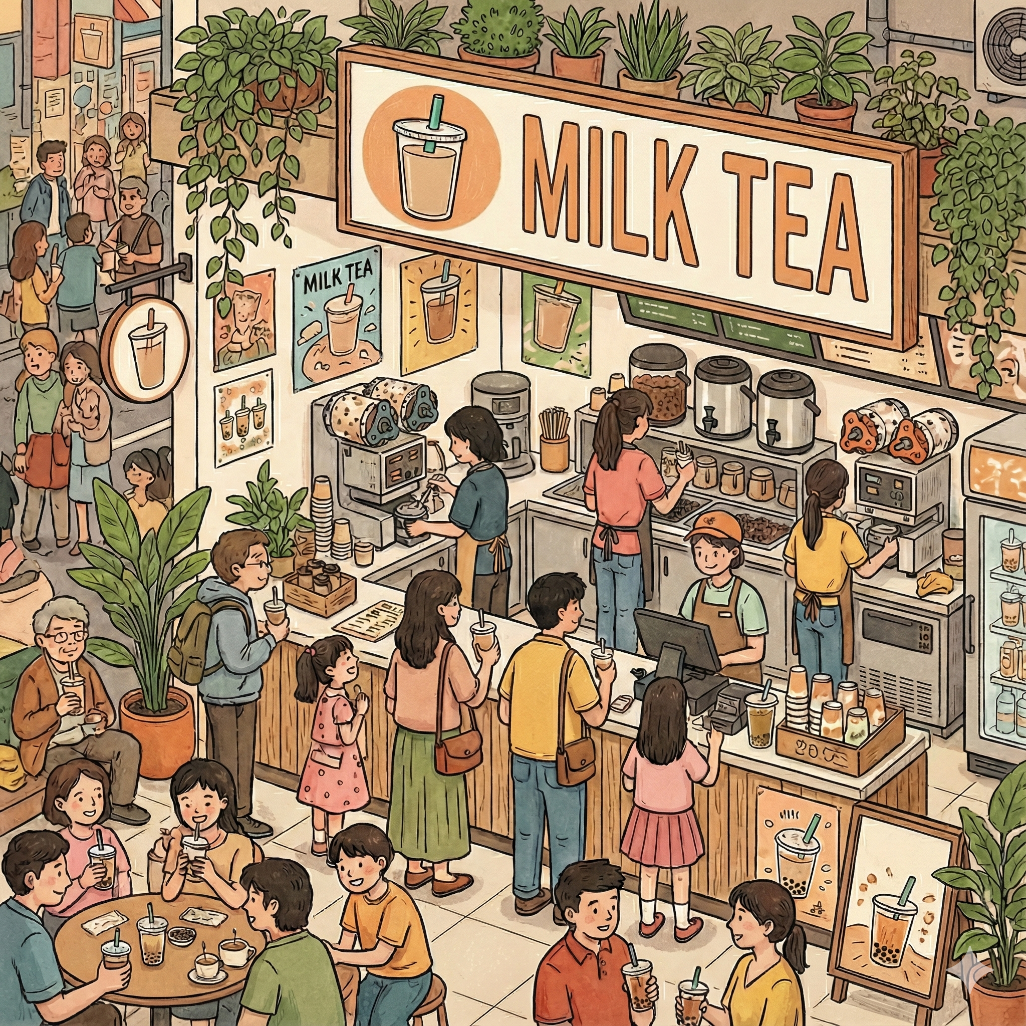 【ベトナム】36店舗展開・業歴10年超のミルクティーチェーン