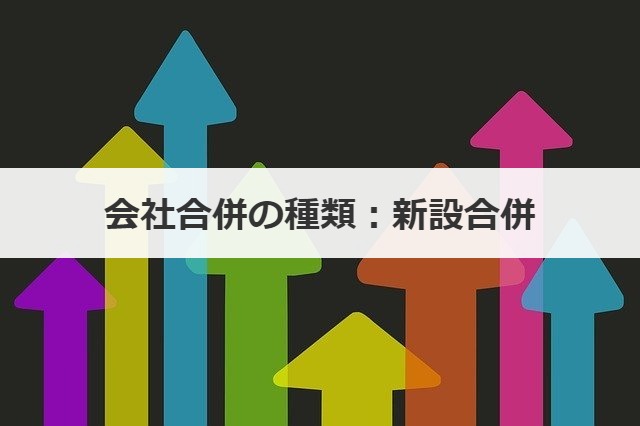 会社合併の種類：新設合併