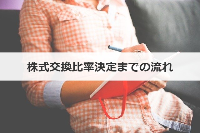 株式交換比率決定までの流れ
