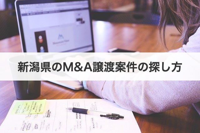 新潟県のM&A譲渡案件の探し方