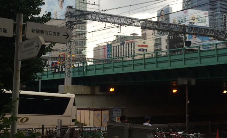 西武新宿駅からの詳しい道順2