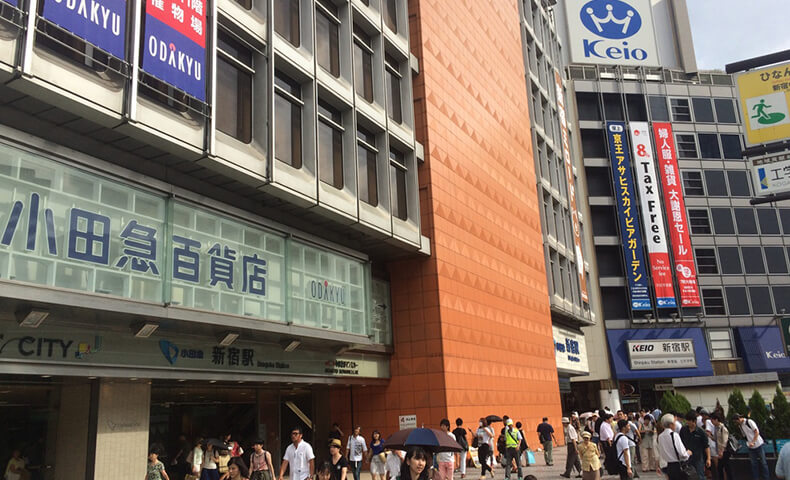 新宿駅からの詳しい道順2