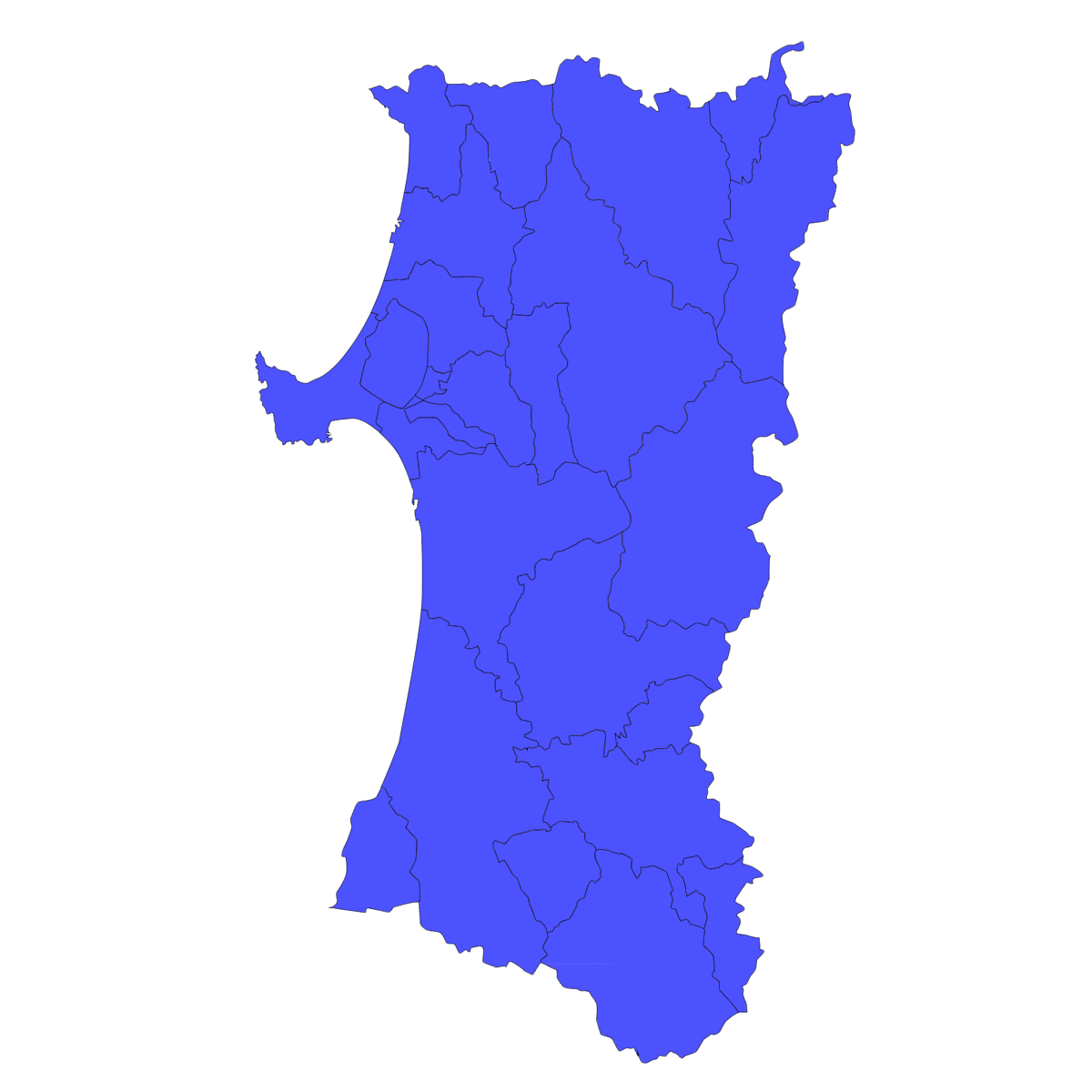 愛媛県の面積は全国何位 県内の市区町村面積ランキングもご紹介 2ページ目 たび日和