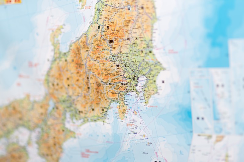 関東地方の面積はどのくらい 都道府県ごとのランキングをご紹介 たび日和