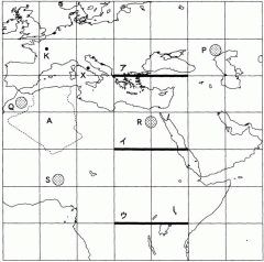 地図上の距離 地図 地形 センター地理対策過去問題集