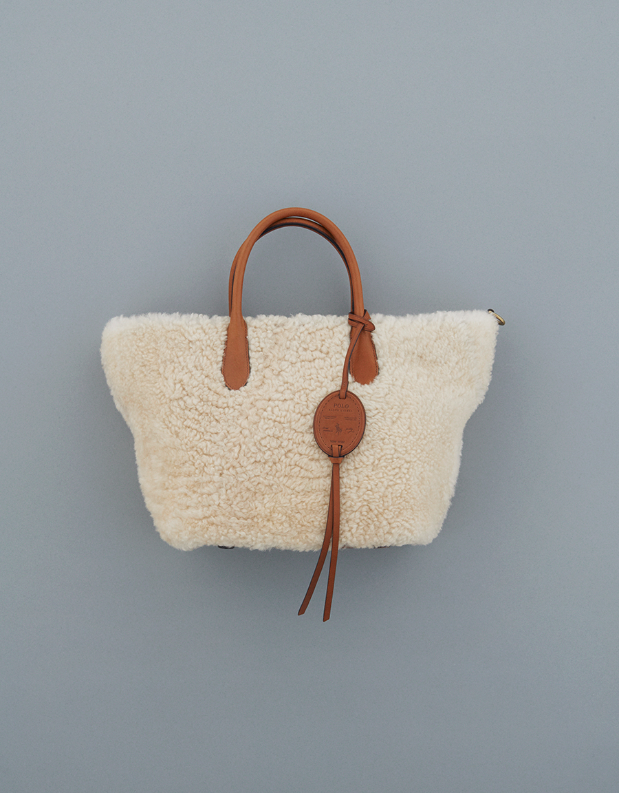 贅沢ムートントートのもこもこ感に癒されて