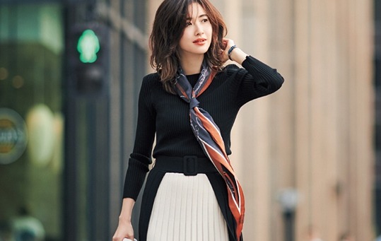 【ナチュラル体型×ブルベ肌】