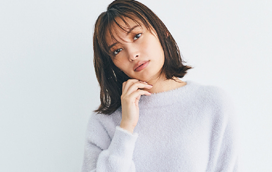 【コスパニット】シャギーなやさしい質感で女っぷりを上げて♡