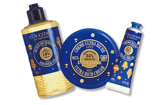 【ロクシタンジャポンのクリスマスコフレ】うるうるボディをめざして♡