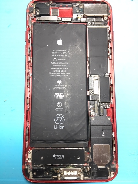 【iphone清掃事例】セメントの汚れ②