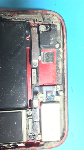 【iphone清掃事例】セメントの汚れ③