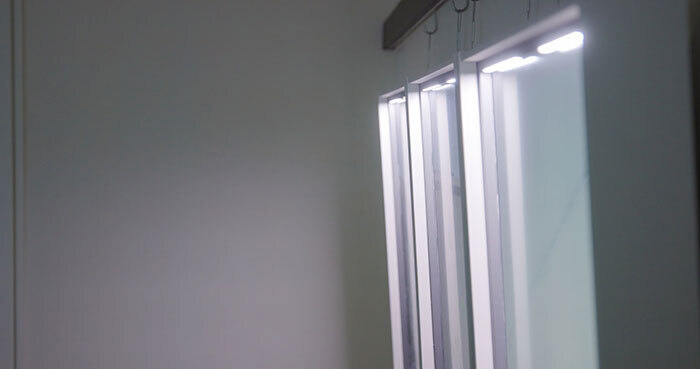 画面と連動して光るLEDオプション