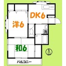 リバーコート / 203 部屋画像1