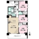 ザ・パークハウス柿の木坂 / 207 部屋画像1