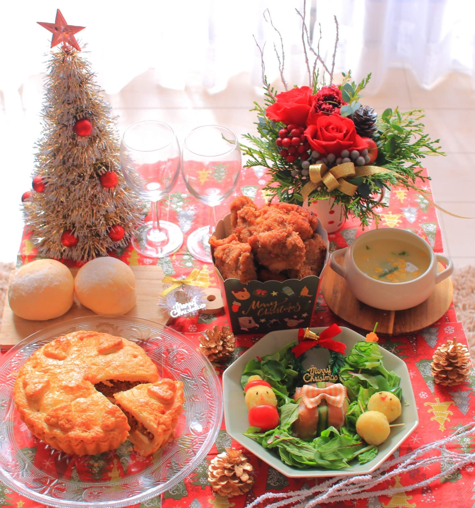 クリスマスのメニューを紹介 クリスマスのメニューを紹介