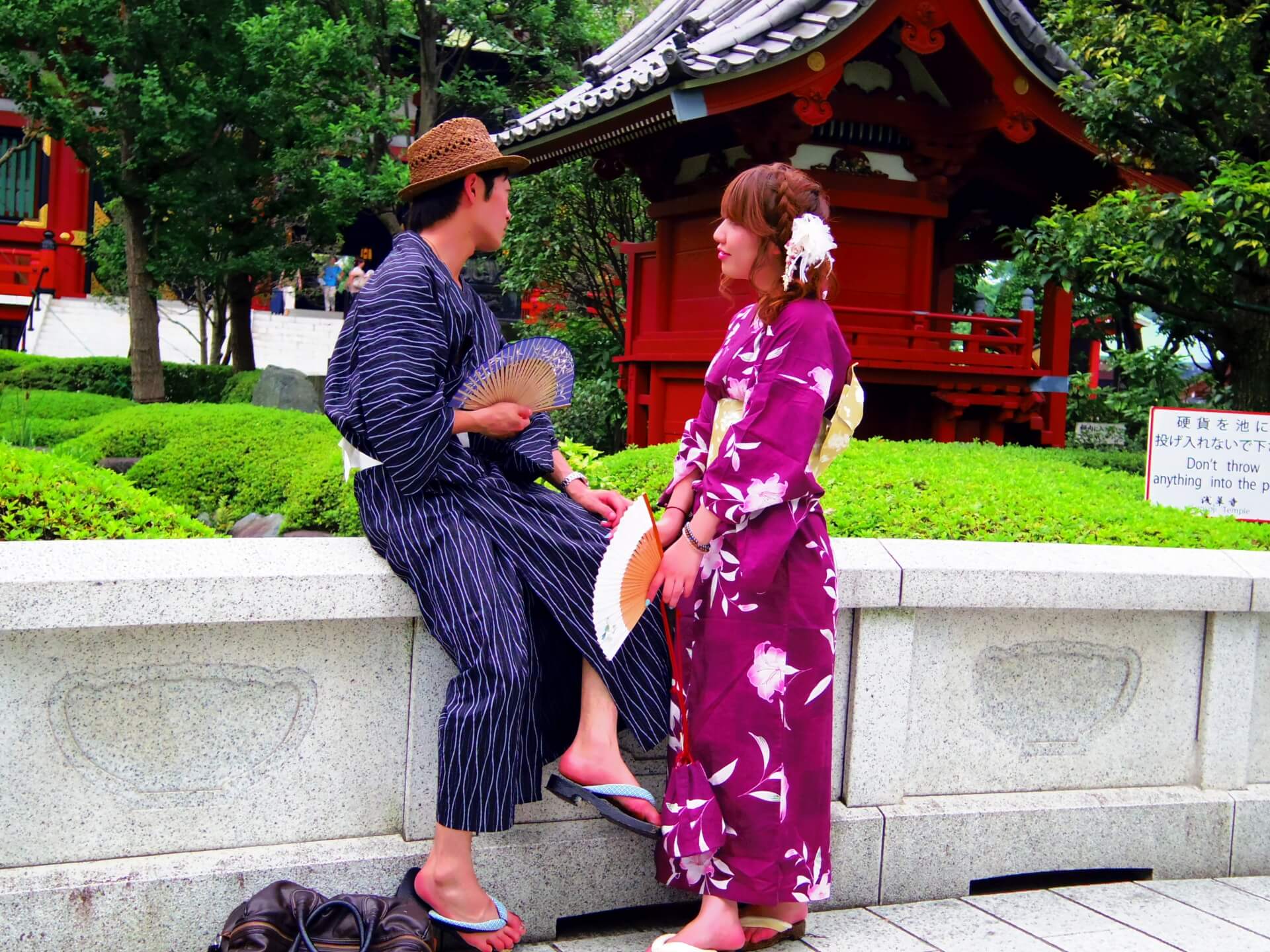 夏祭りに行く時には男性も服装を考えよう! 夏祭りに行く時には男性も服装を考えよう!