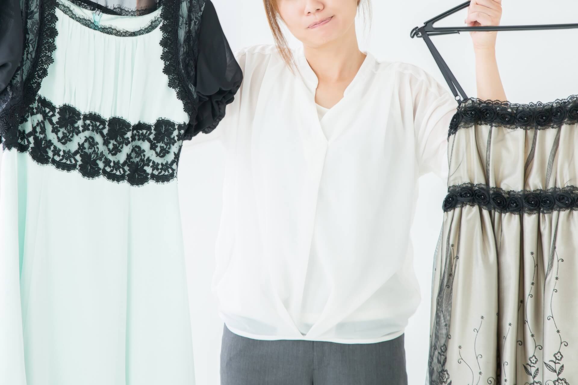 ドレスを格安で手に入れたい…、パーティー参加のための準備 ドレスを格安で手に入れたい…、パーティー参加のための準備
