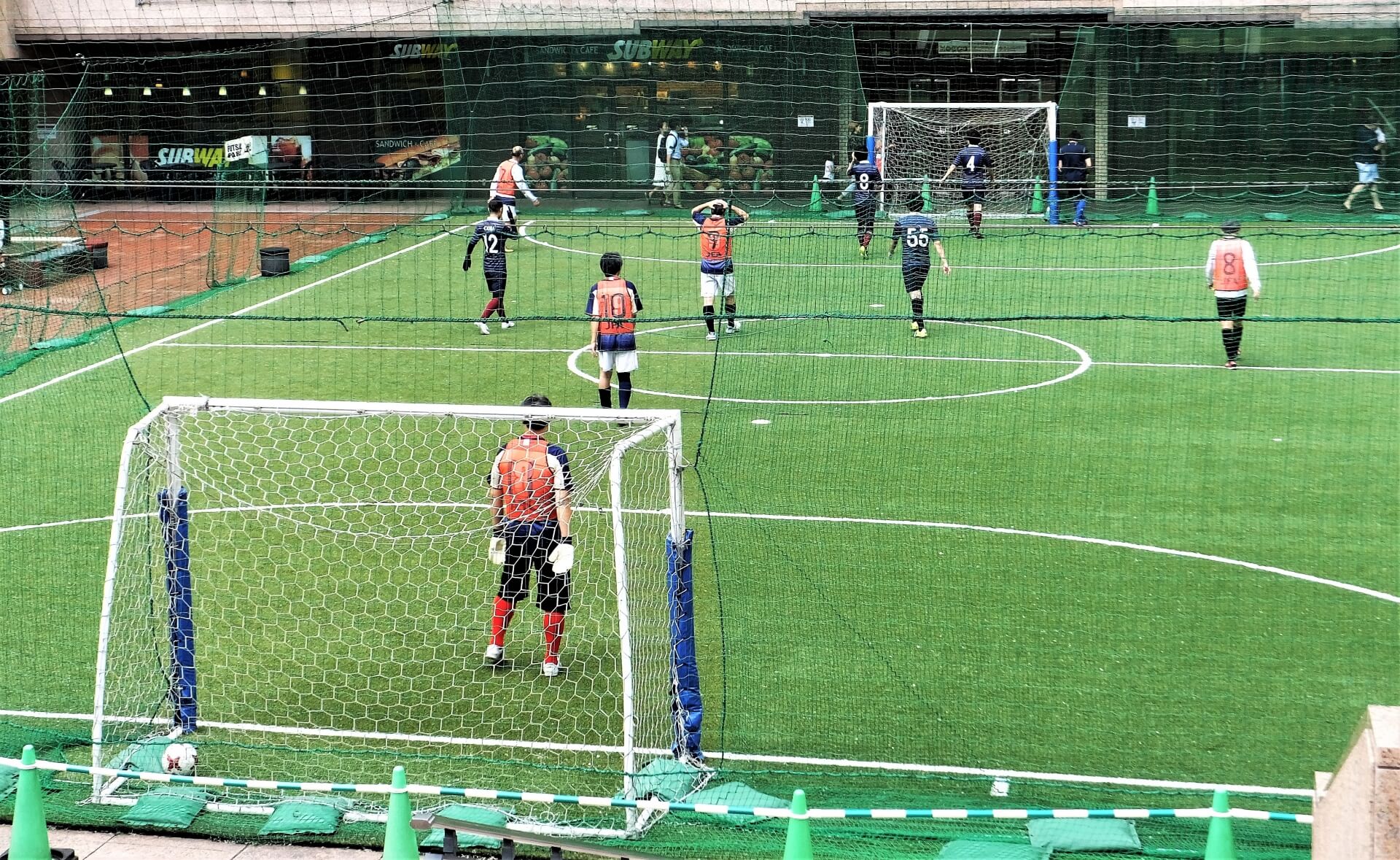 フットサルの人数は、5人で行う フットサルの人数は、5人で行う