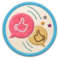 Badge m