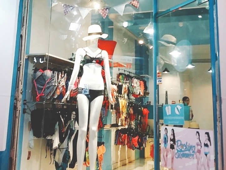 かわいい!ホーチミンの水着屋さん