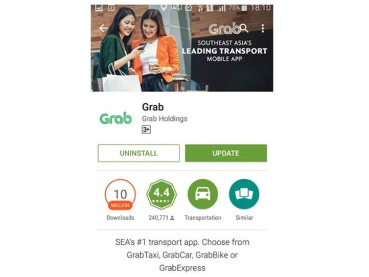 メータータクシーより安いタクシー!配車アプリGrab Carの使い方