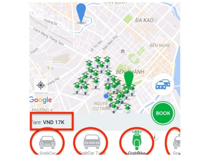 メータータクシーより安いタクシー!配車アプリGrab Carの使い方