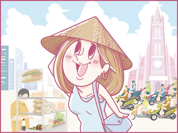 ホーチミンの旅行