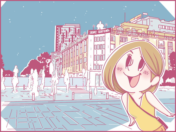 ホーチミンにハマり中!ももの旅行日記【 第13話 / 連載4コマ漫画 】