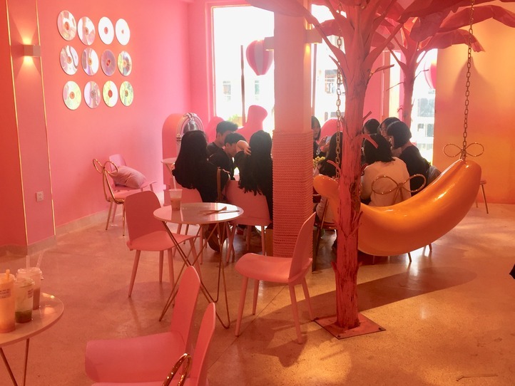インスタ映えするピンク色のかわいいカフェ~R&B PINK