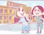 ホーチミンにハマり中!ももの女子旅日記【 第1話 / 連載4コマ漫画 】
