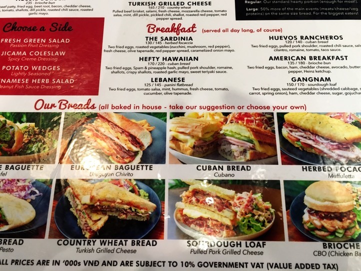 サンドイッチ専門店でおしゃれバインミーを食べよう ~「Journeys Sandwich Café」