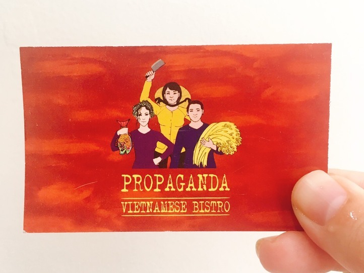 プロパガンダポスターをテーマにしたフォトジェニックなレストラン~「PROPAGANDA(プロパガンダ)」