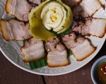 ゴックチャウガーデン 茹豚と酢海老