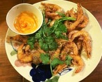 ファイブオイスターズレストラン 塩風味のローストシュリンプ