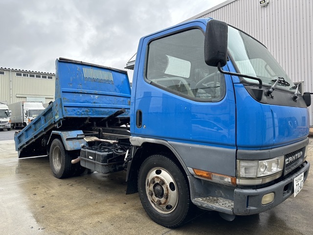 三菱ダンプ　トラック　走行 3万km 三菱ふそう KK-FE53EB ダンプ 平成14年2月 26.0万km[No.80]|中古