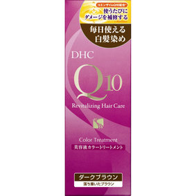 DHC Q10美容液 カラートリートメント(SS) ダークブラウン 170g