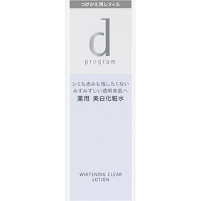 dプログラム ホワイトニングクリア ローション (レフィル) 125mL