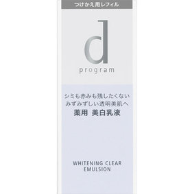 dプログラム ホワイトニングクリア エマルジョン (レフィル) 100mL