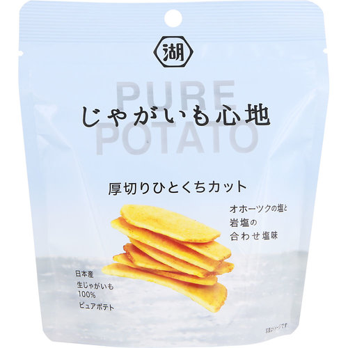 じゃがいも心地 厚切りひとくちカット オホーツクの塩と岩塩の合わせ塩味 30gの商品情報 ココカラクラブ ドラッグストアのココカラファイン
