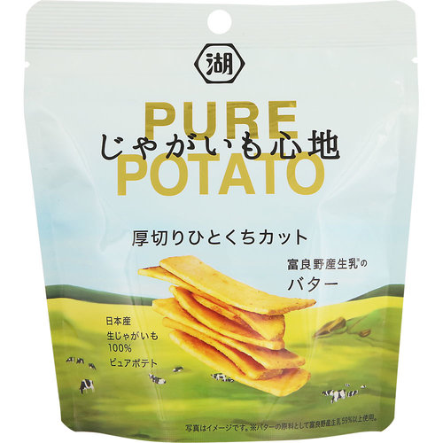 じゃがいも心地 厚切りひとくちカット 富良野産生乳のバター 30gの商品情報 ココカラクラブ ドラッグストアのココカラファイン