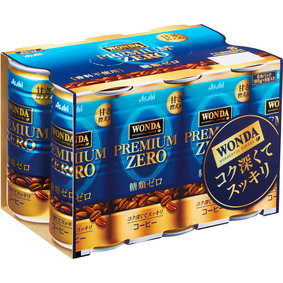 「『ワンダ』プレミアムゼロ」 185g×6本