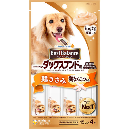ベストバランス おやつ ミニチュア ダックスフンド用 鶏ささみ 15g 4本の商品情報 ココカラクラブ ドラッグストアのココカラファイン