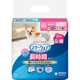 マナーウェア 高齢犬用 紙オムツ SSS 36枚